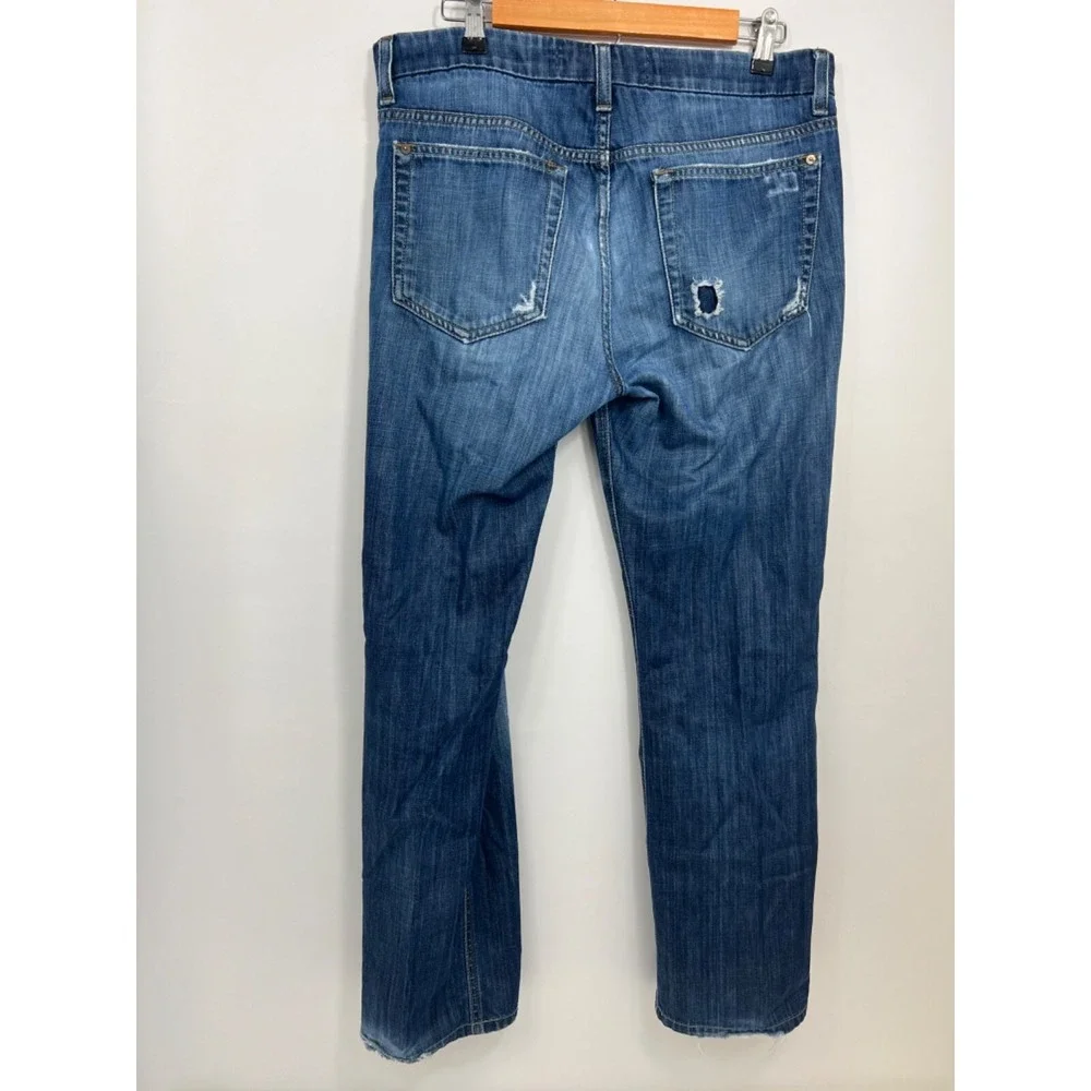Joe's Jeans Blue‎ The Brixton Distressed Jeans Mens Size 33